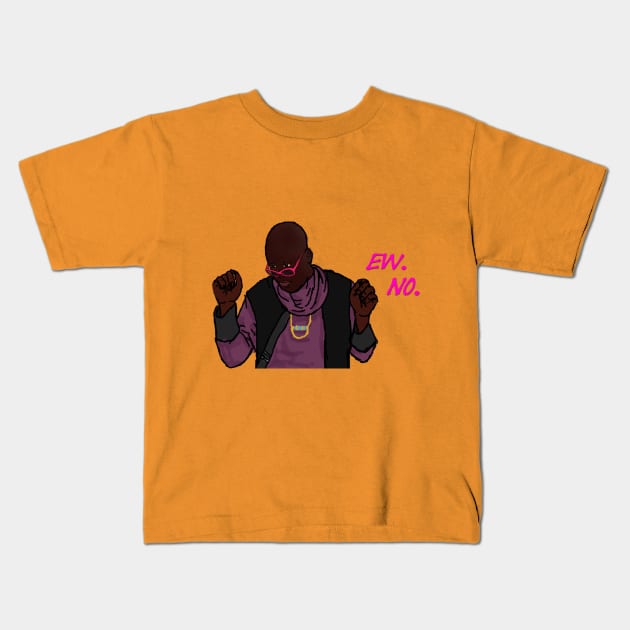 titus andromedon Kids T-Shirt by CharlieWillow